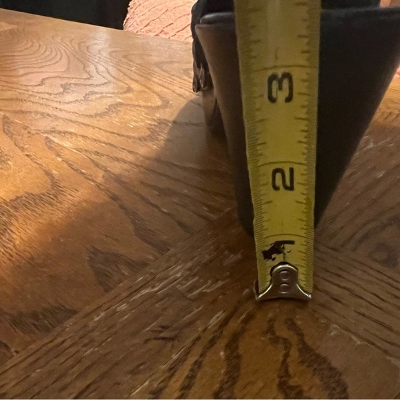 Ariat Studded Peep Toe Heeled Leather Slip-On Clog Mules in Black Sz 7 Y2K 90s - Picture 12 of 13